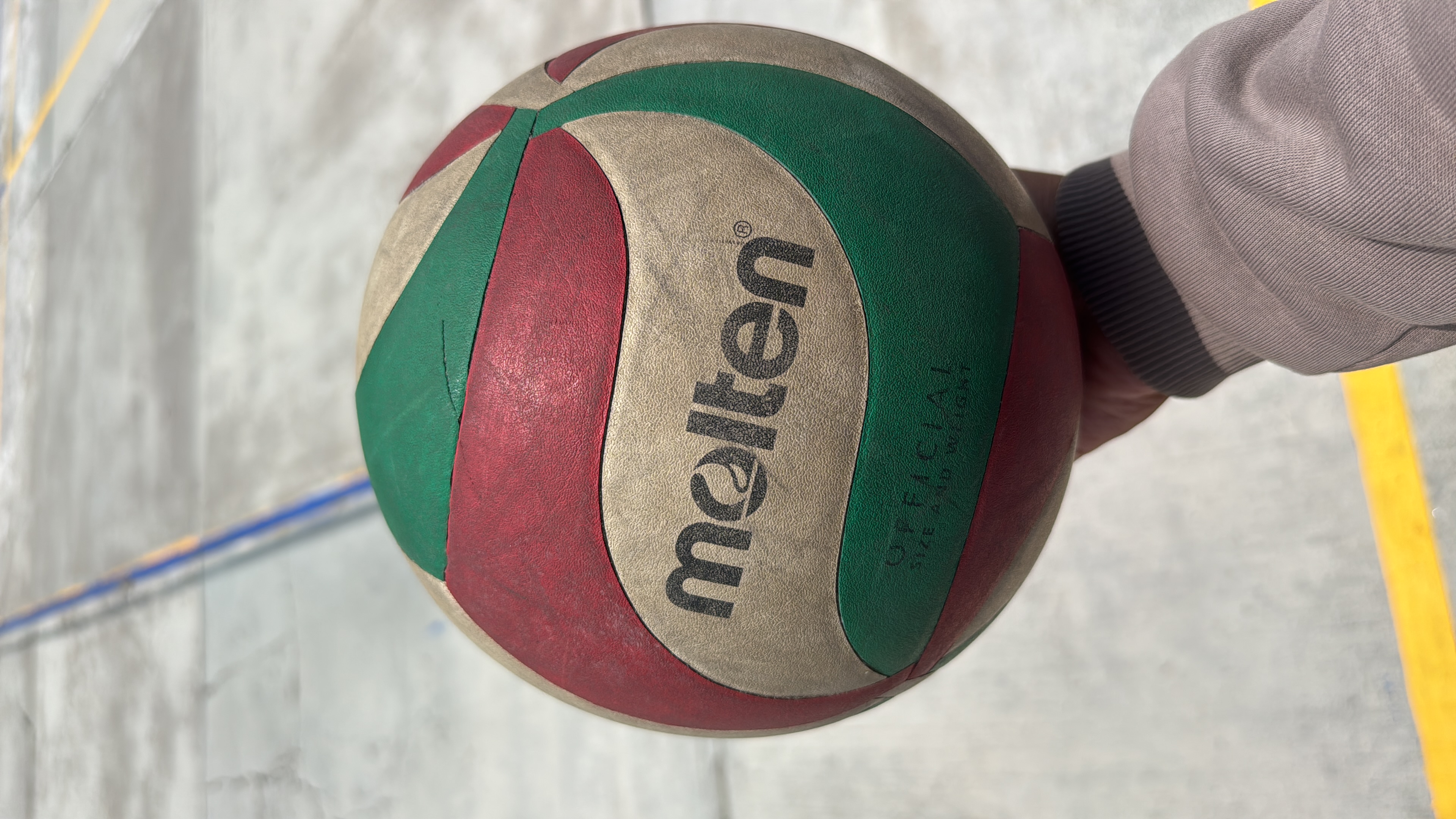 Bal贸n de voleibol
