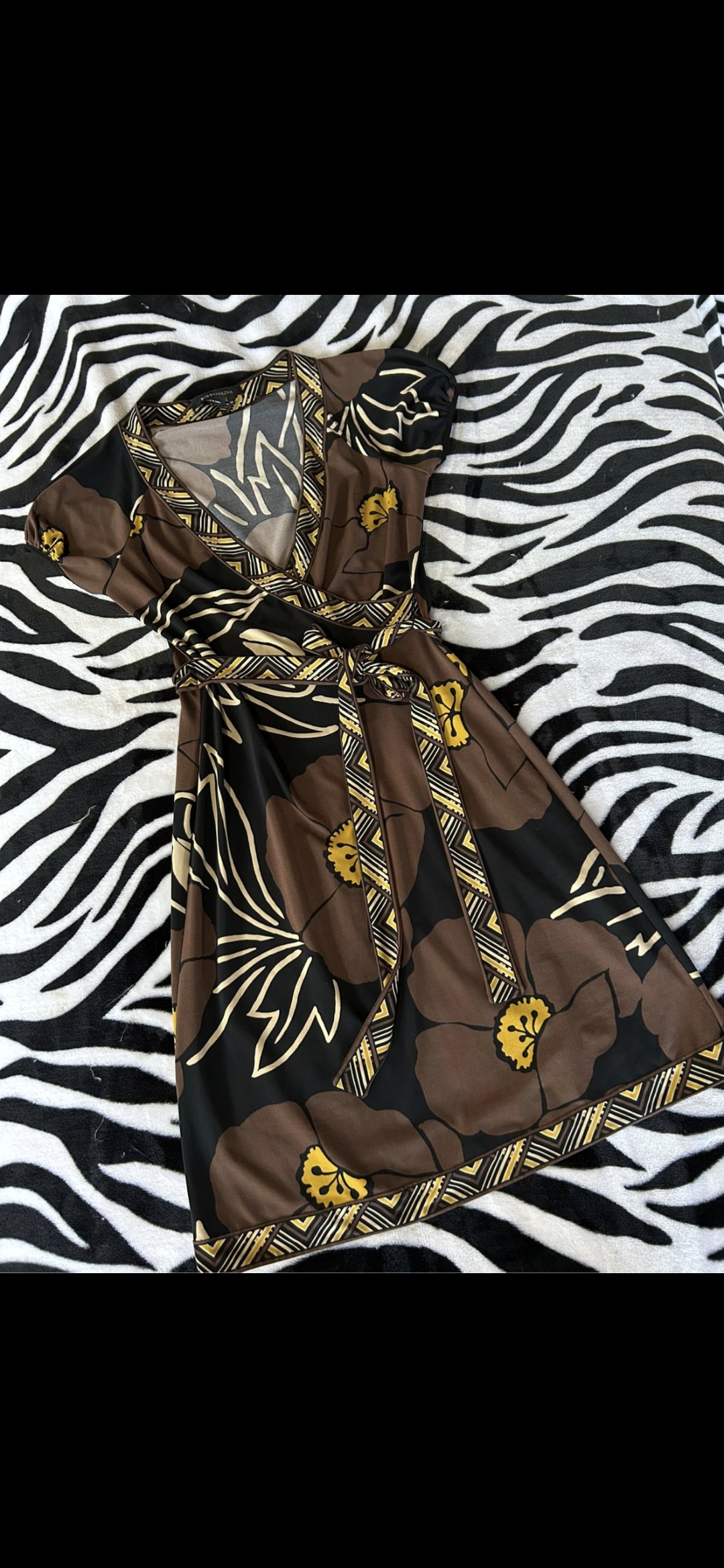 Vestido café
